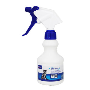 Effipro Spray, 250 ml, ochranný sprej proti parazitům.