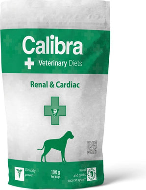 Calibra VD Dog Renal&Cardiac, 100 g, veterinární dieta pro psy s ledvinovými a srdečními problémy.