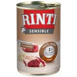 Rinti Dog Sensible konzerva jehně+rýže 400g - Konzerva s jehněčím a rýží pro psy s citlivým trávením.