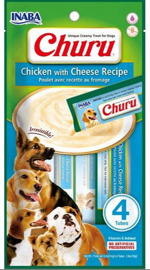 Churu Dog Chicken with Cheese 4x14g