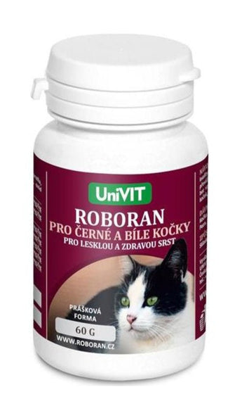 Roboran H pro kočky Barevné 60g - Pochoutka pro kočky, podporující zdraví srdce a srsti.