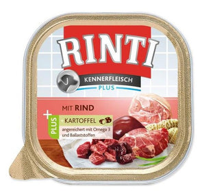Rinti Dog Kennerfleisch vanička hovězí 300g - Vanička s hovězím masem pro pestrou a chutnou stravu.