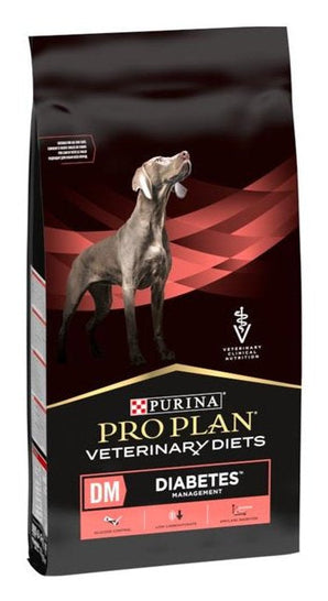 Purina PPVD Canine DM Diabetes Management 12kg - Velké balení pro psy s diabetem, zajišťuje trvalou kontrolu hladiny cukru a optimální energetický příjem.