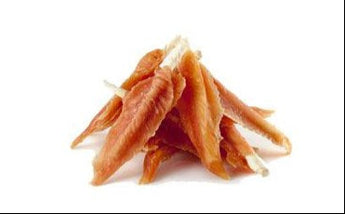 WANT Dog poch. Chicken slices with Calcium stick 500g - Větší balení kuřecích plátků s vápníkem pro dlouhodobé zdraví a energii.