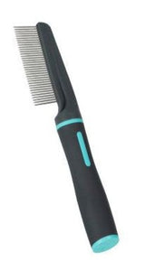 Jemný hřeben pro psy, ideální pro pravidelné česání a údržbu srsti.