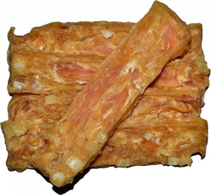 WANT Dog poch. Kuřecí steak se sýrem 500g - Sýrové kuřecí steaky pro psy, ideální pro zvýšení energie a síly.