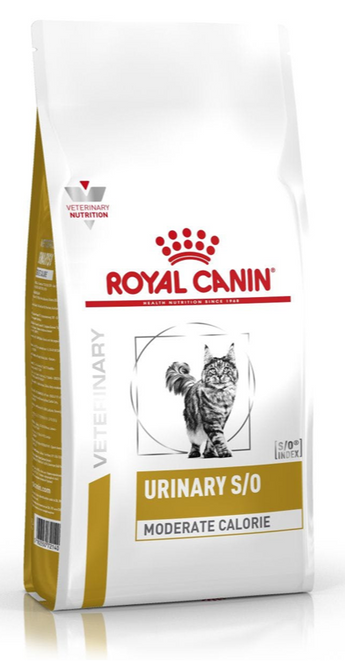 Royal Canin VD Feline Urinary Mod Calor 7kg - speciální krmivo pro kočky s problémy močových cest, 7kg balení.