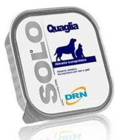 SOLO Quaglia 100% (křepelka) vanička 100g - Vanička s křepelčím masem, ideální pro vyváženou výživu a zdraví zvířat.