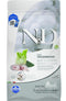 N&D WHITE DOG Adult Mini Sea Bass & Spirulina & Fennel, 2 kg, krmivo pro malé psy.