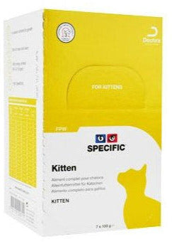 Kompletní sada Specific FPW Kitten 7x100g pro zdravý růst koťat.