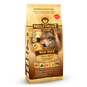 Granule Wolfsblut Dog Small Breed Wild Duck s kachním masem pro malé psy, 2 kg.