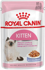 Royal Canin Feline Kitten Instinctive kapsa, želé 85g – Kapsička pro koťata v chutném želé, podpora růstu a imunity, balení 85g.