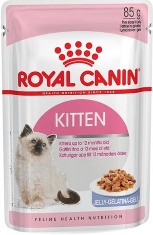 Royal Canin Feline Kitten Instinctive kapsa, želé 85g – Kapsička pro koťata v chutném želé, podpora růstu a imunity, balení 85g.