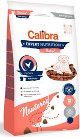 Calibra Dog EN Neutered Chicken 7kg – Krmivo pro kastrované psy s kuřecím, balení 7 kg.