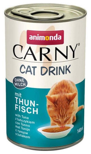 Carny Cat Drink s Tuňákem 140 ml - Nápoj pro kočky s tuňákovou příchutí. Balení 140 ml.