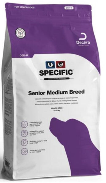 Balení krmiva Specific CGD-M pro starší psy středních plemen, 7 kg.