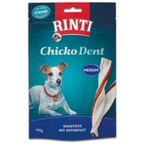 Rinti Dog Extra Chicko Dent pochoutka kachna M (150g) - Pochoutka pro psy s kachnou, podporující zdraví zubů a dásní.