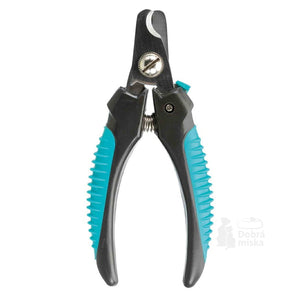 Kleště na drápky stranové DeLuxe, střední, 12 cm, precizní střih.