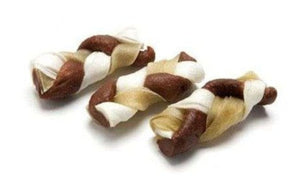 Žvýkací pamlsek pro psy Magnum Rawhide Medium Braid 5,5" 13cm/500g.