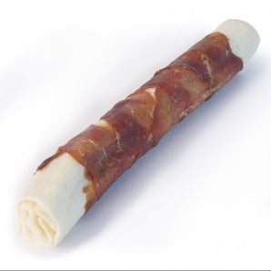 Magnum Rawh.Roll wrap. by Duck 10"/105g 1ks - žvýkací pamlsek pro psy z kachního masa, 10 palců dlouhý, 105g.