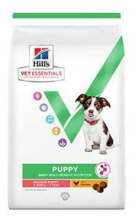 Hill's Can. VE Puppy MB Growth Medium Chicken 700g – krmivo pro rostoucí štěňata středních plemen, příchuť kuře, balení 700 g.