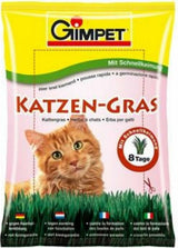 GimCat tráva 100g – Čerstvá kočičí tráva pro podporu trávení a prevenci chlupových bezoárů, balení 100g