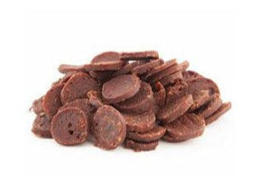 WANT Dog poch. Jehněčí chipsy měkké 0,5kg - Jemné jehněčí chipsy pro psy, bohaté na živiny a snadno stravitelné.