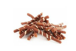 WANT Dog poch. Kuřecí tyčka s rybou 0,5kg - Tyčka z kuřete a ryby pro silné zuby a kvalitní výživu.
