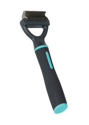Prořezávací hrablo pro psy s 16 zuby, efektivní odstraňování podsady.
