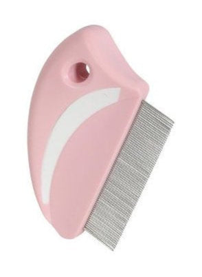 Kulatý hřeben na blechy pro kočky, účinné vyčesávání blech a nečistot.