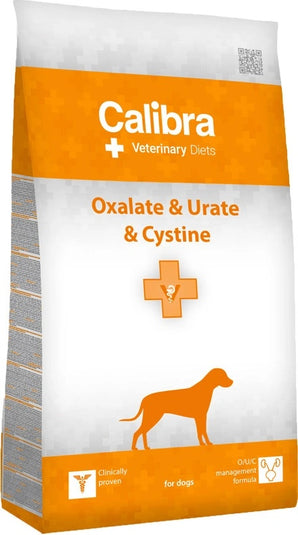 Calibra VD Dog Oxalate&Urate&Cystine, 12 kg, veterinární dieta pro prevenci močových kamenů.