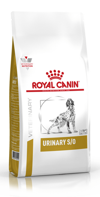 Royal Canin VD Canine Urinary S/O 7,5kg balení krmiva pro psy s problémy močových cest