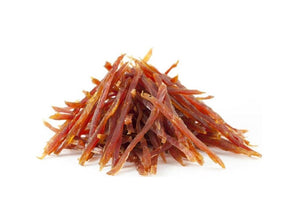 WANT Dog poch. Kachní Jerky měkké 100g - Chutné měkké pamlsky z kachny, ideální pro zlepšení trávení a zdraví pokožky.