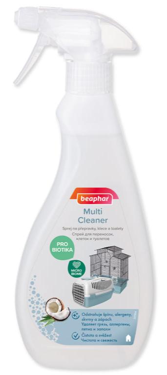 Beaphar PROBIO Multi Cleaner čistící sprej, 500 ml, účinně čistí a odstraňuje zápach, vhodný pro domácnosti s mazlíčky.
