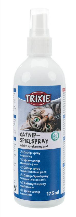 Catnip spray na hračky pro kočky 175ml - jednoduchý způsob, jak povzbudit vaši kočku k hře a aktivnímu pohybu pomocí přírodního catnip spreje pro hračky.