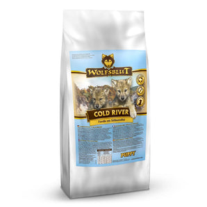 Granule Wolfsblut Dog Puppy Cold River s rybím masem pro štěňata, 2 kg.