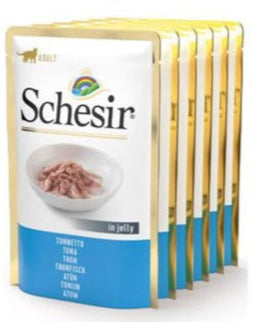 Schesir Cat kapsa Adult Monoprot. tuňák 6x85g - Monoproteinová kapsa pro kočky s tuňákem, ideální pro kočky s alergiemi nebo citlivým trávením.