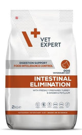 Eliminační dieta VetExpert VD 4T Intestinal pro psy s potravní alergií, 2 kg.