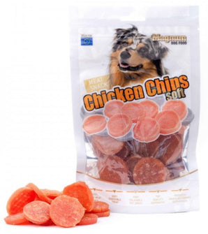 Magnum Chicken chips soft 80g - měkké kuřecí chipsy pro psy, 80g balení