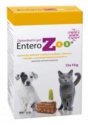 Entero ZOO detoxikační gel 15x10g