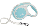 Vodítko FLEXI Comfort M, modré, 5m, pro psy do 25kg.