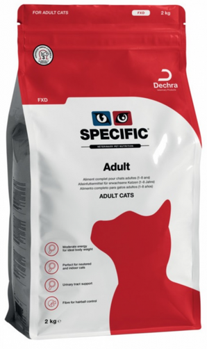 Krmivo pro dospělé kočky Specific FXD Adult 2kg