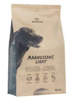 Magnusson Meat&Biscuit Light 4,5kg balení suchého krmiva pro psy s nízkým obsahem tuku.