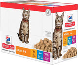 Hill's Science Plan Adult Chicken&Beef&Ocean fish 12 x 85 g – Krmivo pro dospělé kočky s kuřetem, hovězím a mořskými rybami, balení 12 x 85 g.