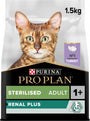 ProPlan Cat Adult Sterilised Renal Plus Turkey 1,5kg