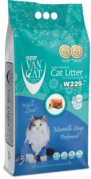 Podestýlka Vancat stelivo bentonit Marsilla Soap 5kg