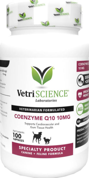VetriScience Coenzyme Q10 10mg 100cps