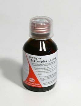 B-komplex 100ml sol. - lahvička s vitamínovým doplňkem stravy