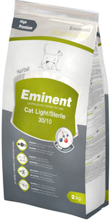 Eminent Cat Light Sterile 2 kg - Nízkokalorické krmivo pro sterilizované kočky s kontrolou hmotnosti. Balení 2 kg.