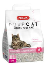Podestýlka PURECAT scented absorbent 8l – Vonné stelivo s vysokou absorpcí, balení 8 l.